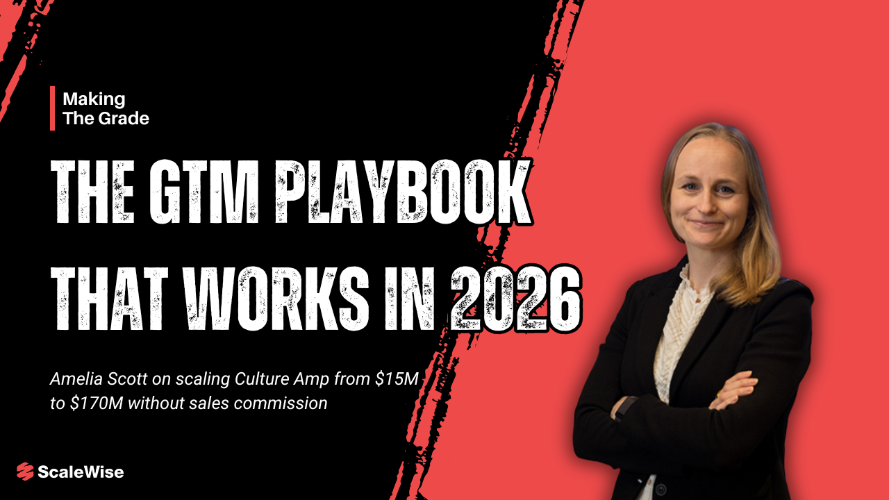 Romelia Scott Amelia Scott on scaling Culture Amp from $15M to $170M
