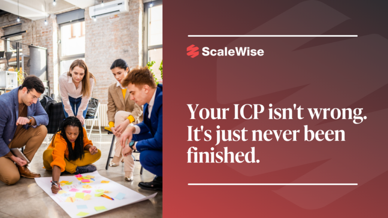 Your ICP isn't wrong.
